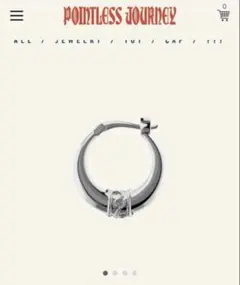 2026年最新】POINTLESS JOURNEY EAR RING PJ LOGOの人気アイテム