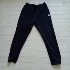 adidas レディースブラック スリムフィットパンツ