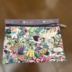 LeSportsac フラットポーチ トロピカル柄　ハワイ限定　ハワイ