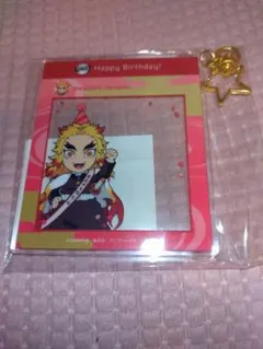 鬼滅の刃　SNS風　アクリルチャーム　アクリルキーホルダー　煉獄杏寿郎