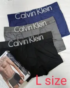 Calvin Klein ボクサーパンツ Lサイズ 3枚セット