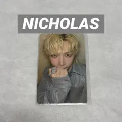 ② &TEAM ショケ トレカ Weverse NICHOLAS ニコラス