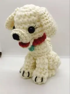 ハンドメイド　あみぐるみ　ラブラドール