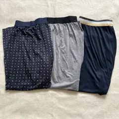 UNIQLO エアリズム ステテコ Mサイズ ワコールLサイズ　3枚セット