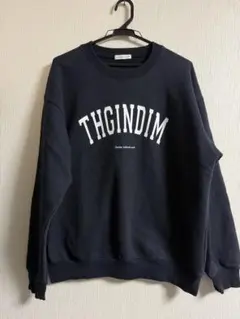 URBAN RESEARCH DOORS 裏起毛カレッジプリントスウェット