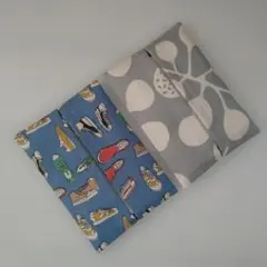 ハンドメイド　ティッシュケース　２枚セット