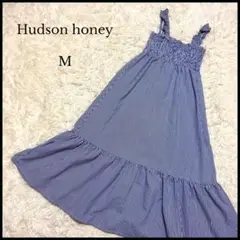【Hudson honey】ハドソンハニー フリルショルダーワンピース M