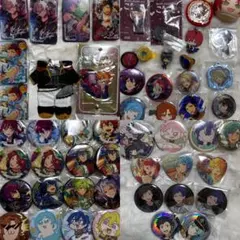 あんスタ　まとめ売り　缶バッジ　朋　巴日和　漣ジュン　着せ替え衣装　乱凪砂