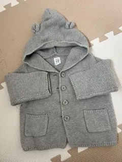 baby GAP グレー カーディガン 12-18ヶ月