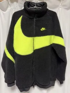 ナイキ　メンズ フルジップ リバーシブル ボア ジャケット　Lサイズ