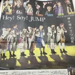 Hey! Say! JUMP 東京ドーム12月31.日 北海道スポニチ記事