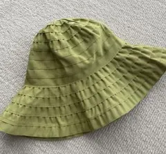 HATS&DREAMSフリル バケットハット グリーン