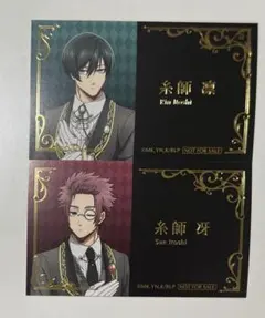 ブルーロック　ブルロ　アニメイトフェア 特典　カード　糸師凛　糸師冴