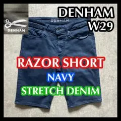 DENHAM RAZOR SHORTデンハム レイザー ハーフパンツ29ネイビーのサムネイル