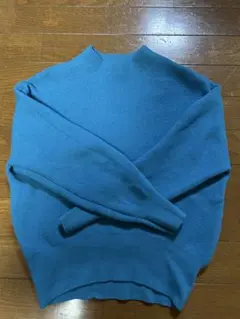 ノーリーズ青 長袖ニットセーター