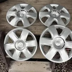 日産 純正 16インチ ホイールカバー 4枚＆スチールホイールセット 