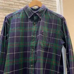 トミーヒルフィガー　チェック　シャツ　アメカジ　古着
