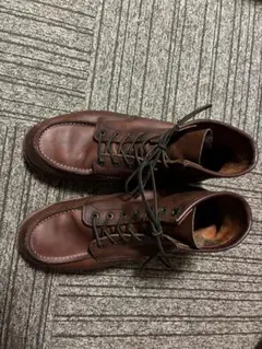 RED WING レッドウィング 202 ブラウンレザー ワークブーツ 10D - メルカリ