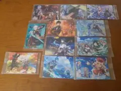 原神　ウエハース　メタルカード まとめ売り