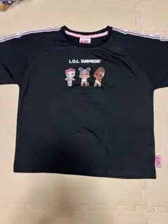 L.O.L. SURPRISE! ブラック Tシャツ 140
