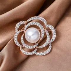 【ラスト1点‼️】④ブローチ コサージュ フェイクパール 卒業式 入学式