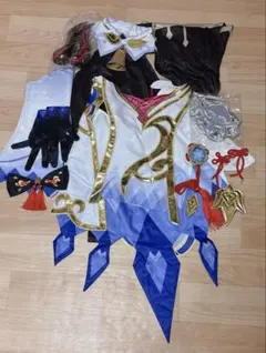 原神 甘雨 コスプレ衣装Lサイズ＋ウィッグのサムネイル