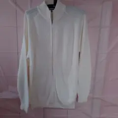 UNIQLO ホワイト ニット カーディガン