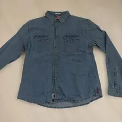 Wrangler インディゴ デニムシャツ Lサイズのサムネイル