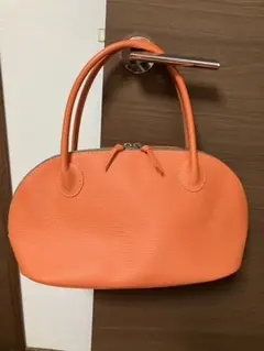 Cream Company グローブレザーハンドバッグ　オレンジ