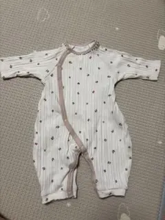 花柄ロンパース 60サイズ