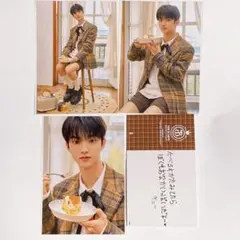 ドボイズtheboyzキューQドビカフェランダム特典生写真メッセージカード