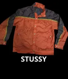 【本物】 OLD STUSSY ステューシー ナイロンジャケット 紺タグ レア