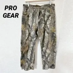 希少★ PRO GEAR カモフラージュ ワークパンツ ブラウン系