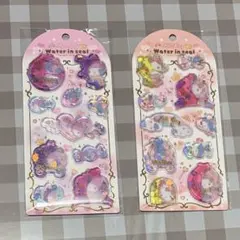 サンリオ　ウォーターインシール　マイメロディー　ハローキティ