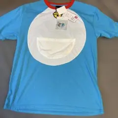 L 新品 アクキー付き ドラえもん なりきりTシャツ 四次元ポケット