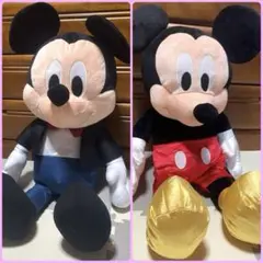 ミッキーマウス　おめかし超超BIGぬいぐるみ&超超BIGぬいぐるみ〜シャイニー〜