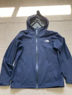 The North Face 防水フード付きジャケット ネイビー