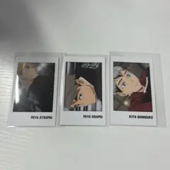 ハイキュー キャラポトレ 宮侑 宮治 北信介