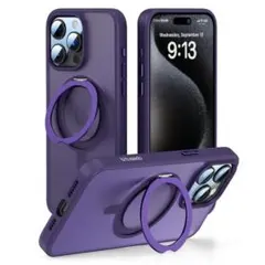 iPhone 15pro max カバー megsafe対応 スタンド マット