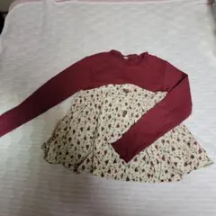 apres les cours 長袖カットソー 花柄