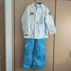 CSB スキーウェア サイズ150 ホワイト/ブルー