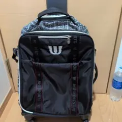 人気 M・U SPORTS キャディバッグ シュシュ 犬 ゴルフバッグ ブラック