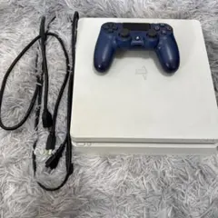 肉*ん様 PlayStation 4 Slim ホワイト 本体 コントローラー付