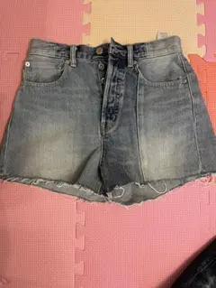 SLY JEANS デニムショートパンツライトブルー