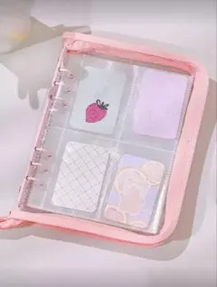 バインダー 6リングファイル シール帳