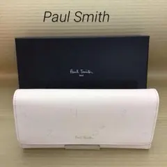 ❣️Paul Smith ポールスミス❣️レザー長財布 ハート柄 ピンク●難ありのサムネイル