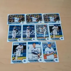 Topps 横浜DeNAベイスターズ ベースボールカード 10枚セット