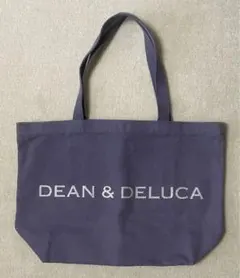 【美品】DEAN & DELUCA パープル トートバッグ　L