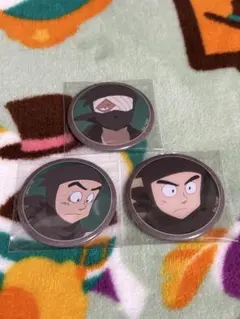 忍たま乱太郎 雑渡昆奈門 諸泉尊奈門 缶バッジ