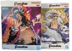 ワンピース Grandista ルフィ ティーチ フィギュア 2個セットのサムネイル